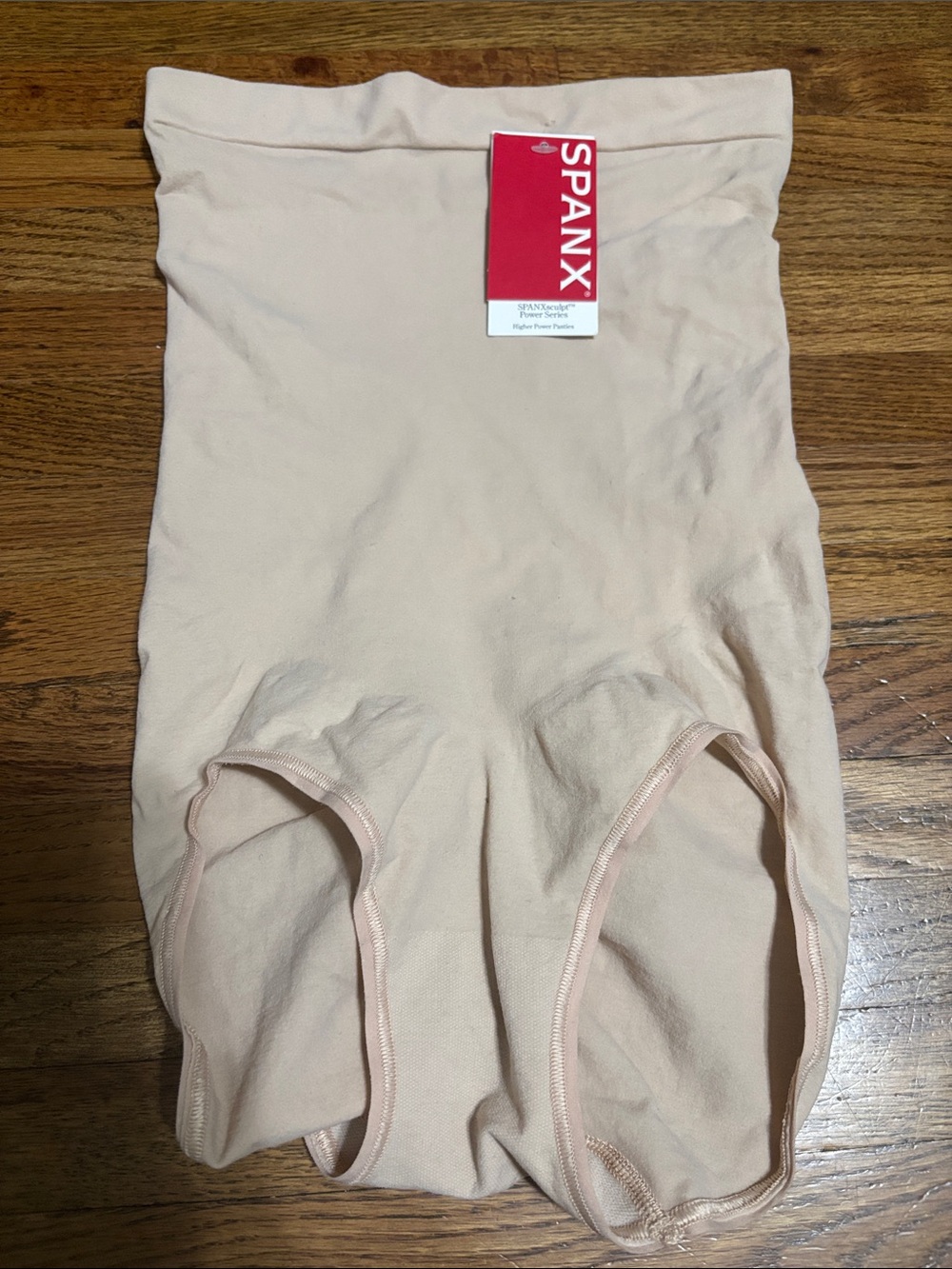 NWT SPANX SPANXsculpt Power Series higher power panties soft nude